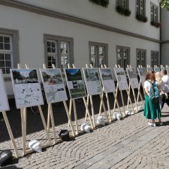 Vision 2030 der Hochschule Koblenz auf dem Willi-Hörter-Platz